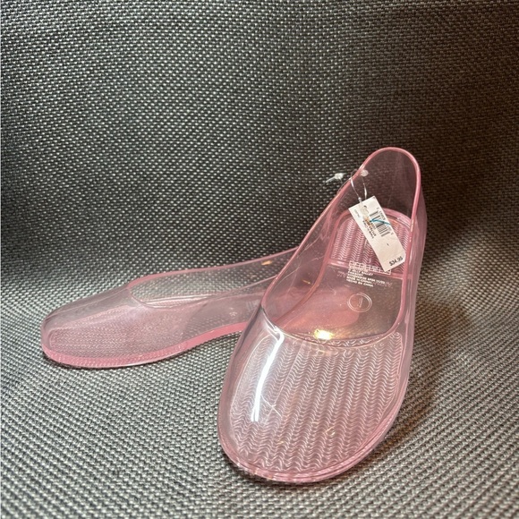 GAP KIDS pink ballet flat jelly shoe slip on flat dress play shoes. NWT. Size 13 - Picture 4 of 15